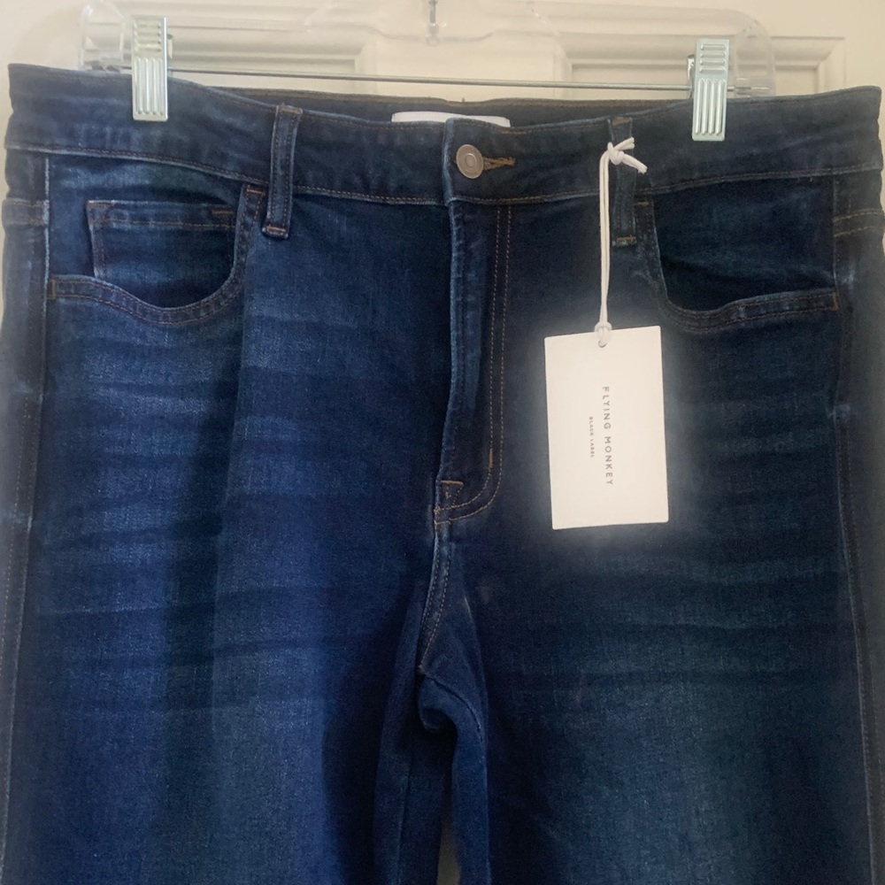 Flying Monkey Dark Blue Denim Jeans